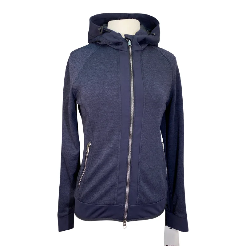 Pikeur 'Arizona' Jacket in Navy Heather - Women's EU 38 (US Small) Satin Fabric Silk Fabric Chiffon Fabric Pikeur 'Arizona' Jacket in Navy Heather - Women's EU 38 (US Small) Satin Fabric Silk Fabric Chiffon Fabric