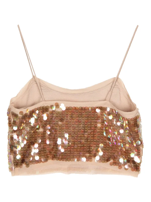 VELMA SEQUIN TANK TOP comfortable tank top