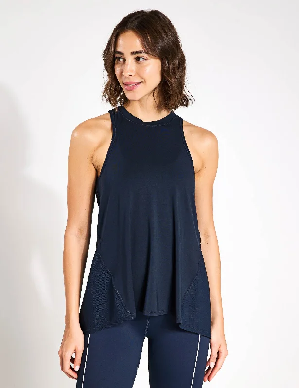 Kendall Tank - Sky Captain fitness tank top