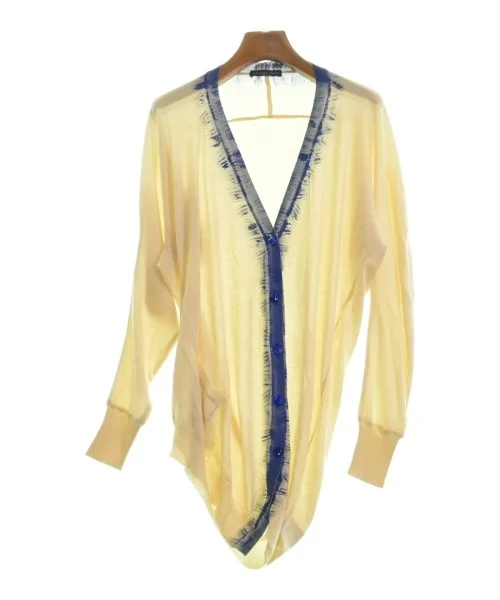 ALEXANDER MCQUEEN Cardigans Beaded Cardigan Sequined Faux Fur