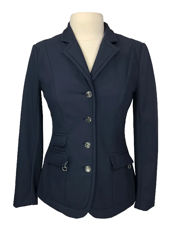 Ariat 'Platinum' Show Jacket in Navy - Women's US 12R Cotton Fabric Linen Fabric Terry Fabric Ariat 'Platinum' Show Jacket in Navy - Women's US 12R Cotton Fabric Linen Fabric Terry Fabric