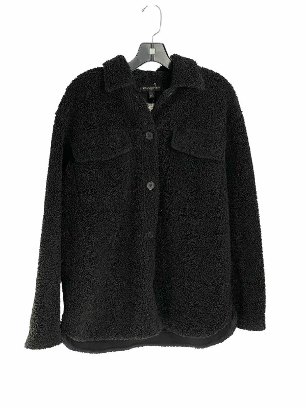 Banana Republic Size S Black Jacket (Outdoor) Fleece Jacket Down Jacket Feather Jacket Banana Republic Size S Black Jacket (Outdoor) Fleece Jacket Down Jacket Feather Jacket
