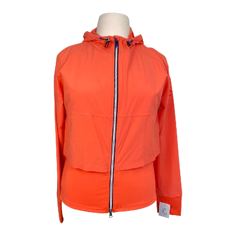 Dover Saddlery Stride™ Active Layered Jacket in Hot Coral - Women's Large Nylon Jacket Polyester Jacket Spandex Jacket Dover Saddlery Stride™ Active Layered Jacket in Hot Coral - Women's Large Nylon Jacket Polyester Jacket Spandex Jacket