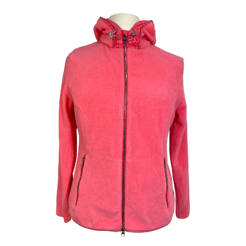 Pikeur 'Enola' Fleece Jacket in Pink - Women's GE 46/US 16 Trench Coat Raincoat Waterproof Jacket Pikeur 'Enola' Fleece Jacket in Pink - Women's GE 46/US 16 Trench Coat Raincoat Waterproof Jacket