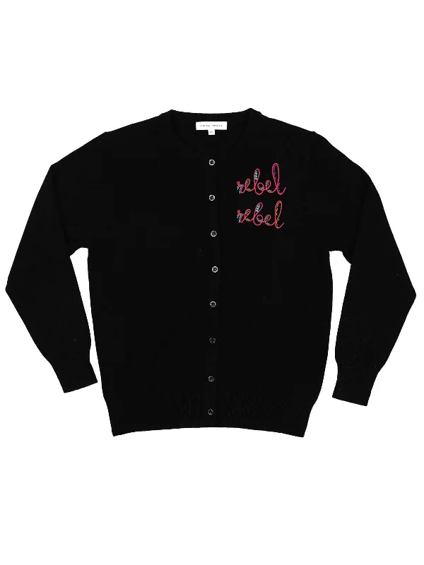 Rebel Rebel Classic Cardigan Anti-Pilling Anti-Shrink Durable