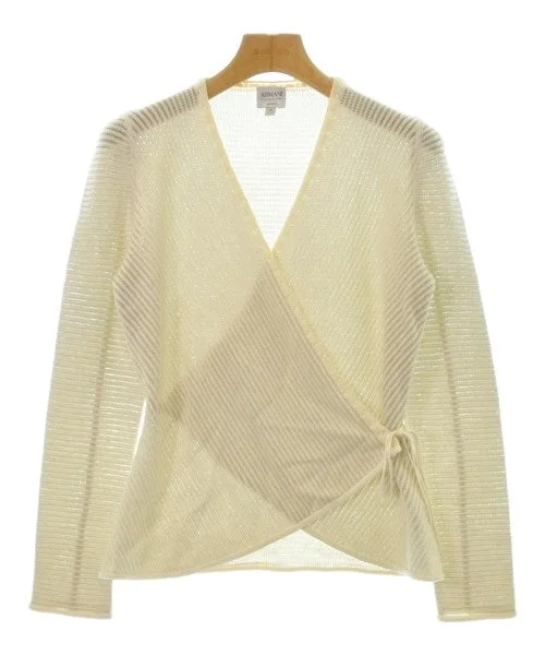 ARMANI COLLEZIONI Cardigans Silk Blend Satin Velvet