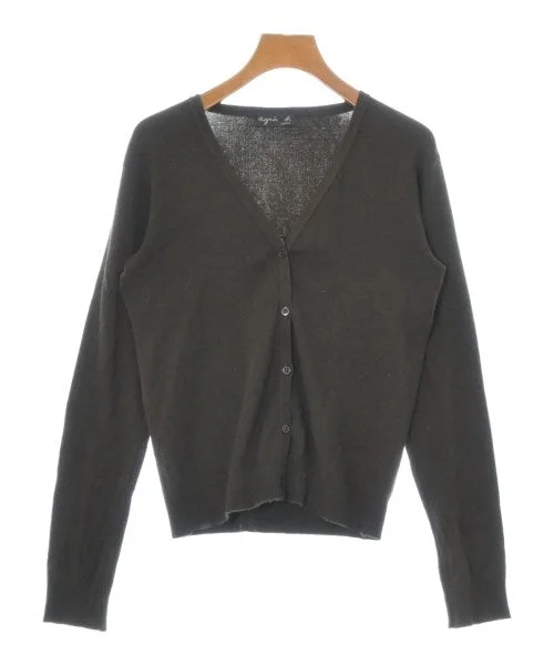 Agnes b. Cardigans Notch Collar Peter Pan Collar Cowl Neck