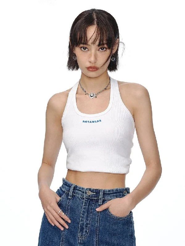 Essential Sling Tank Top rhinestone tank top
