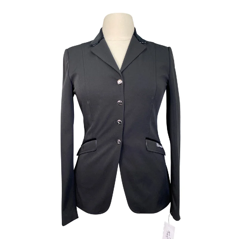Cavallo 'Grannus Sport' Competition Jacket in Black - Women's 12L Herringbone Jacket Houndstooth Jacket Plaid Jacket Cavallo 'Grannus Sport' Competition Jacket in Black - Women's 12L Herringbone Jacket Houndstooth Jacket Plaid Jacket