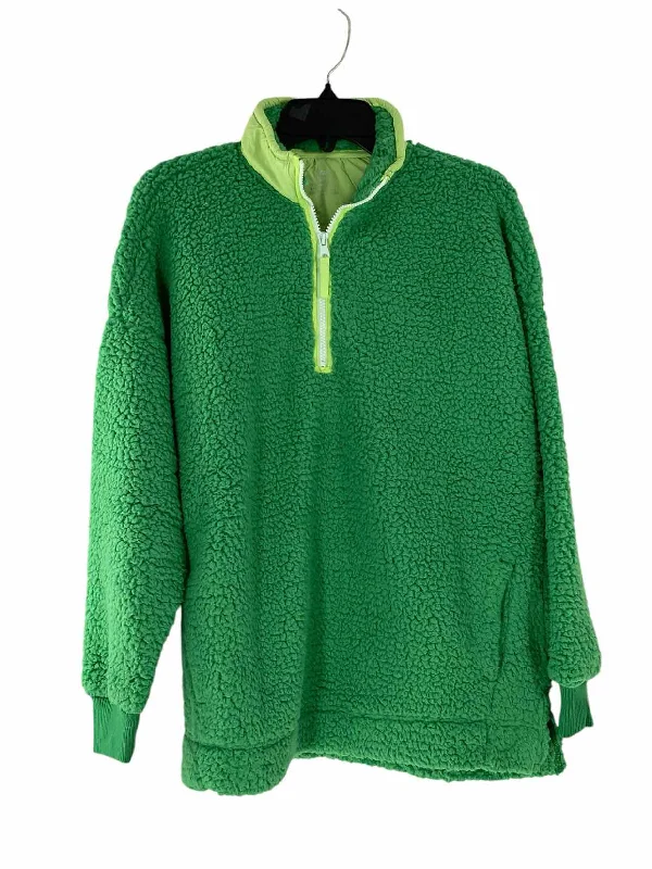 Aerie Size S Green Fleece NWT Jacket (Outdoor) Toggled Jacket Drawstring Jacket Belted Jacket Aerie Size S Green Fleece NWT Jacket (Outdoor) Toggled Jacket Drawstring Jacket Belted Jacket