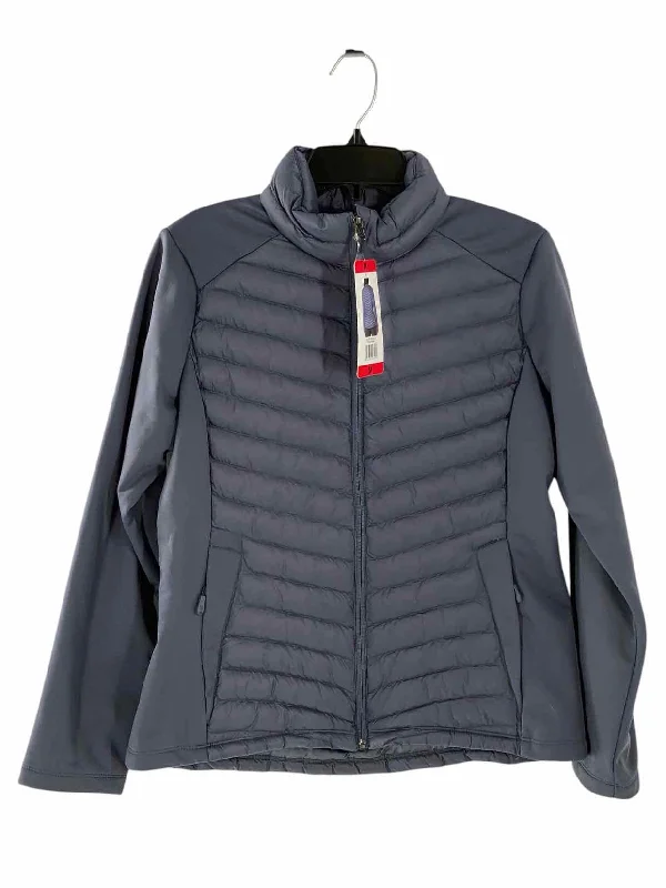 32 Degrees Size M Blue Jacket (Outdoor) Welt Pockets Slit Pockets Flap Pockets