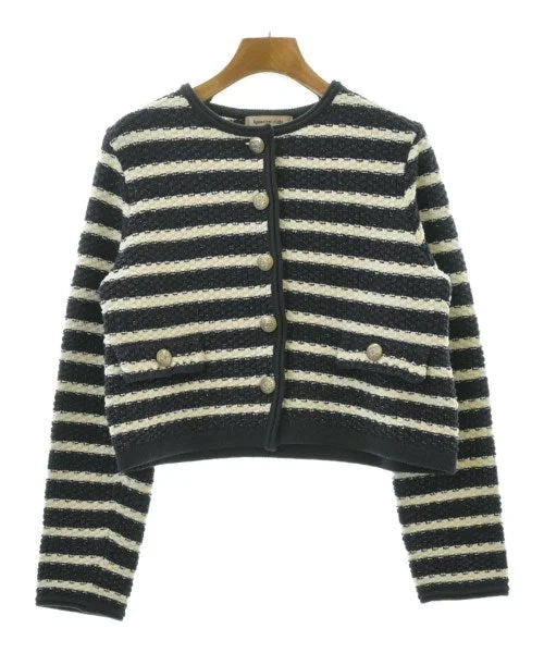 Apuweiser-riche Cardigans Welt Pockets Slit Pockets Flap Pockets