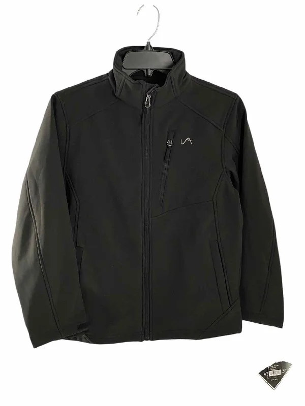 Vertical'9 Size M Black Jacket (Outdoor) Notch Collar Peter Pan Collar Cowl Neck