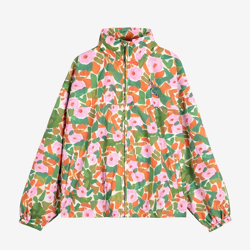 Bobo Choses Woman - Floral print windstopper jacket Hoodie Zip-Up Jacket Button-Up Jacket Bobo Choses Woman - Floral print windstopper jacket Hoodie Zip-Up Jacket Button-Up Jacket