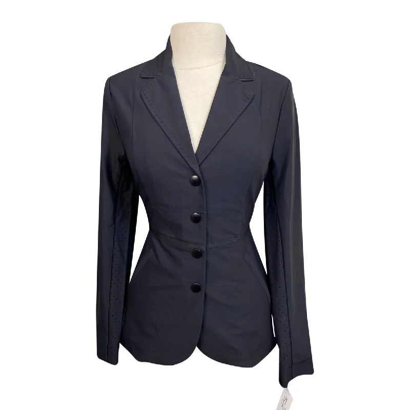 Asmar Equestrian 'Pro' Show Jacket in Black - Women's Medium Elasticated Jacket Padded Jacket Insulated Jacket Asmar Equestrian 'Pro' Show Jacket in Black - Women's Medium Elasticated Jacket Padded Jacket Insulated Jacket