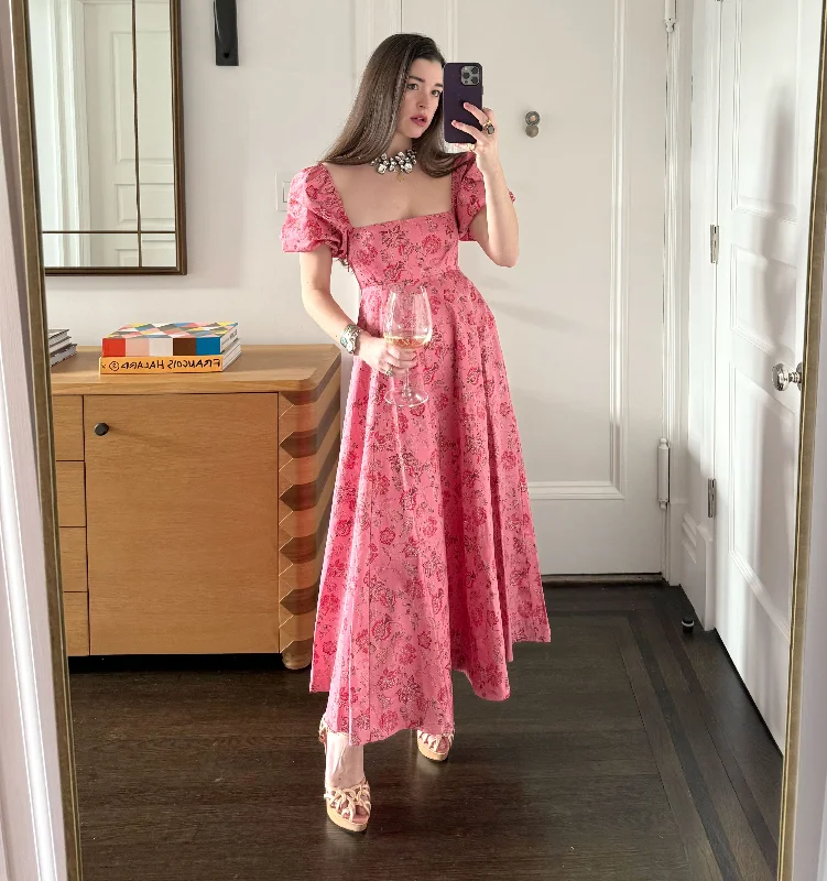 The Matilda Dress - Pink Pimlico Floral