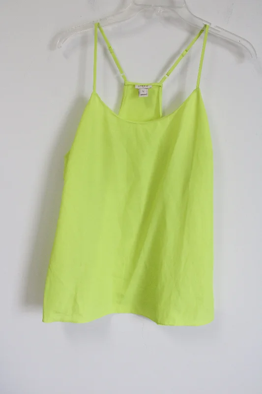 J.Crew Neon Yellow Tank | 12 soft pink tank