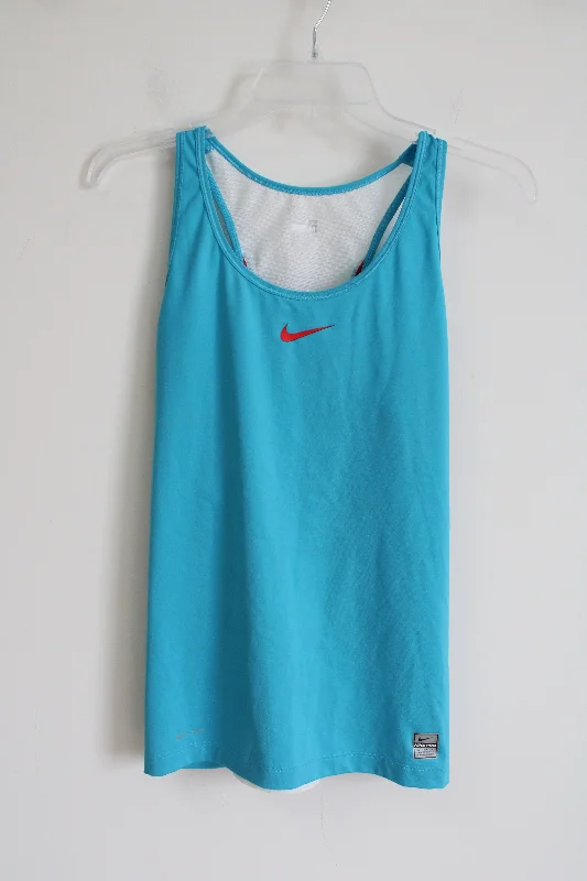 Nike Pro Pink Red Tank Top | M beige tank top