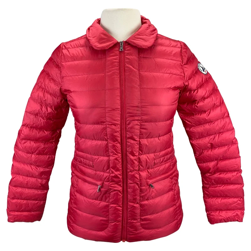 JOTT 'Selena' Jacket in Red - Women's Small Print Jacket Jacquard Jacket Embroidered Jacket JOTT 'Selena' Jacket in Red - Women's Small Print Jacket Jacquard Jacket Embroidered Jacket