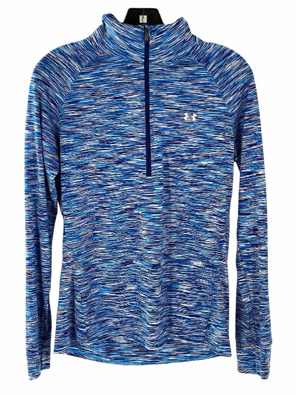 Under Armour Size M Blue White Heather Athletic Jacket Knit Jacket Woven Jacket Fleece Jacket Under Armour Size M Blue White Heather Athletic Jacket Knit Jacket Woven Jacket Fleece Jacket