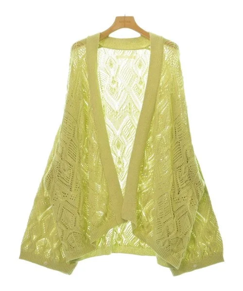 ANEI Cardigans Transparent Opaque Sheer