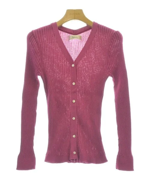 AubeL Cardigans Mesh Cardigan Canvas Denim