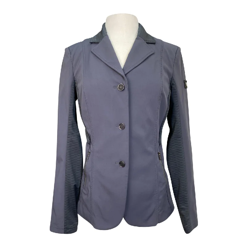 Ariat 'Galatea Bellatrix' Show Jacket in Steel Grey - Women's 8R Striped Jacket Polka Dot Jacket Floral Jacket Ariat 'Galatea Bellatrix' Show Jacket in Steel Grey - Women's 8R Striped Jacket Polka Dot Jacket Floral Jacket