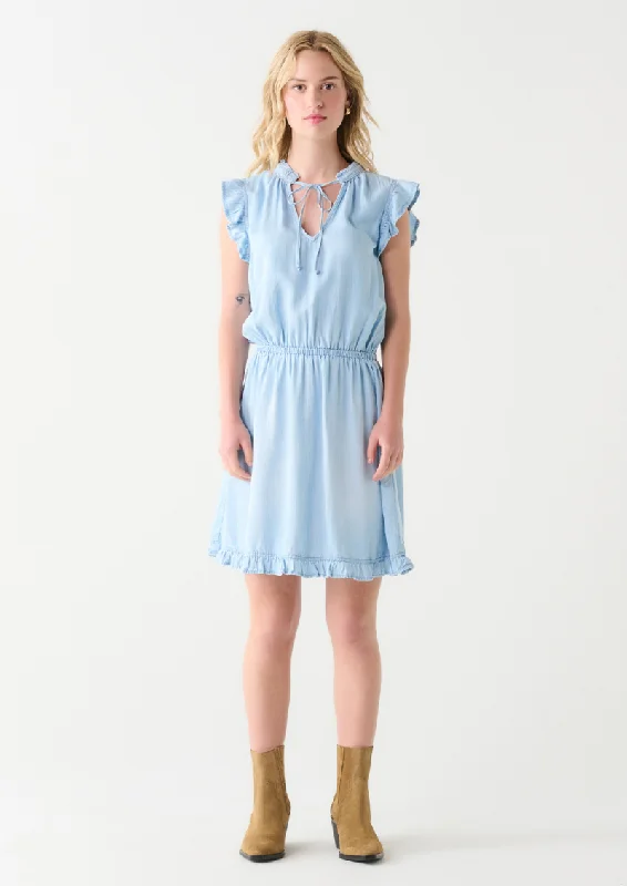 Ursula Ruffle Tencel Dress