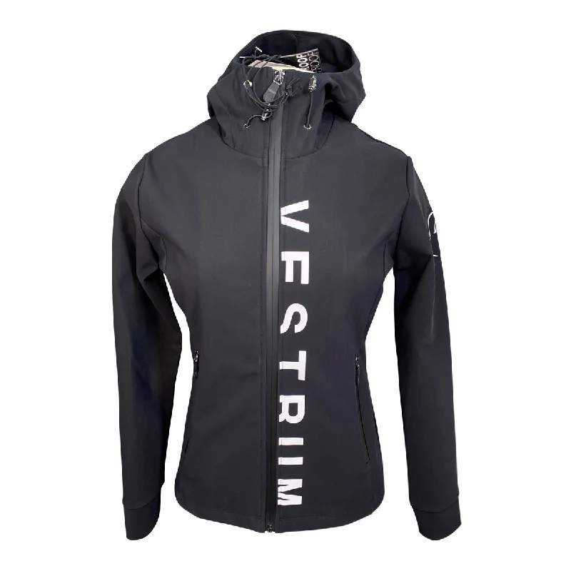 Vestrum 'Hemsedal' Warmup Jacket in Black - Women's Small Cotton Fabric Linen Fabric Terry Fabric