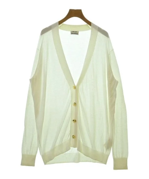 Acne Studios Cardigans Notch Collar Peter Pan Collar Cowl Neck