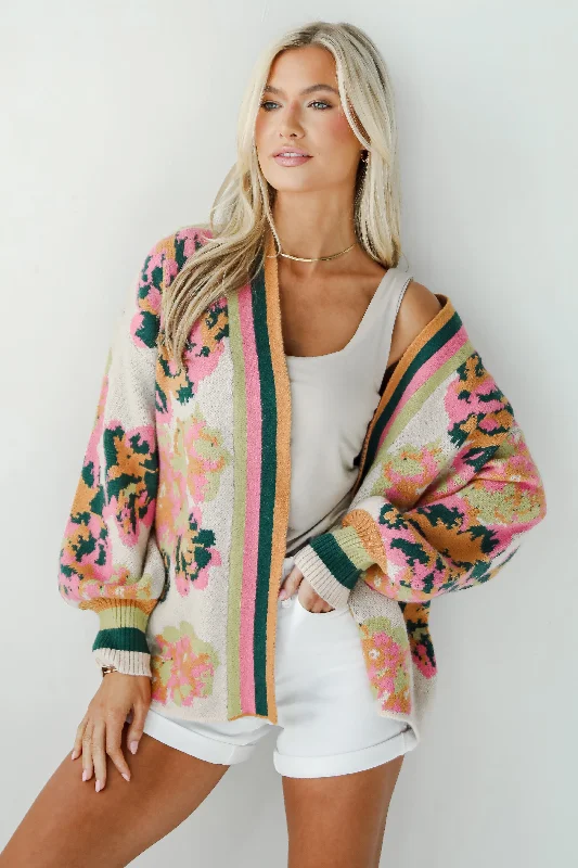 FINAL SALE - Exceptionally Confident Taupe Sweater Cardigan Crew Neck V-Neck Turtle Neck