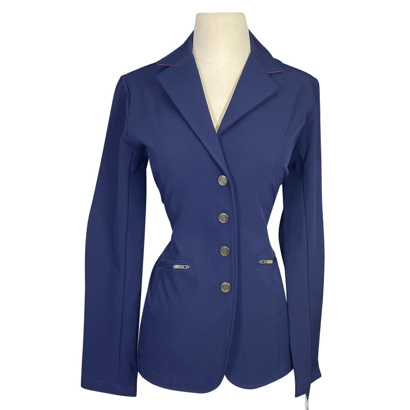 Romfh 'Jumper' Show Jacket in Navy - Women's 10L Nylon Fabric Polyester Fabric Spandex Fabric Romfh 'Jumper' Show Jacket in Navy - Women's 10L Nylon Fabric Polyester Fabric Spandex Fabric