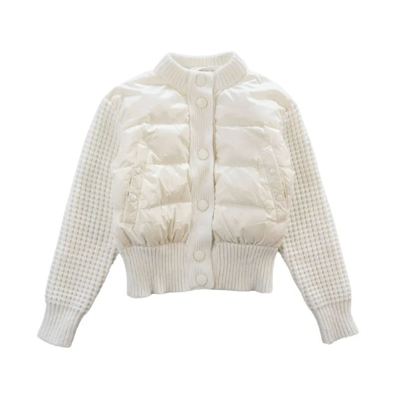 Moncler 'Padded Zip-Up' Cardigan - Women's XS Soft Cozy Warm