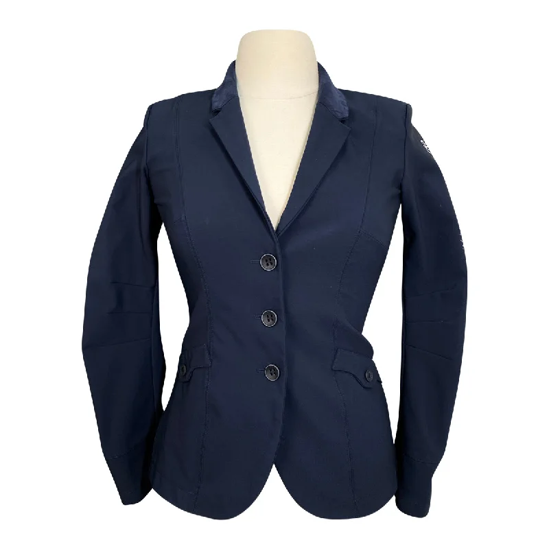 Horse Pilot Show Jacket in Navy - Women's FR 44 (US 14) Embroidered Jacket Appliqued Jacket Beaded Jacket Horse Pilot Show Jacket in Navy - Women's FR 44 (US 14) Embroidered Jacket Appliqued Jacket Beaded Jacket