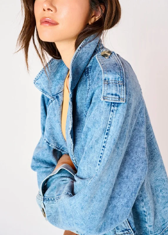 Double Breasted Denim Jacket Rayon Fabric Velvet Fabric Corduroy Fabric