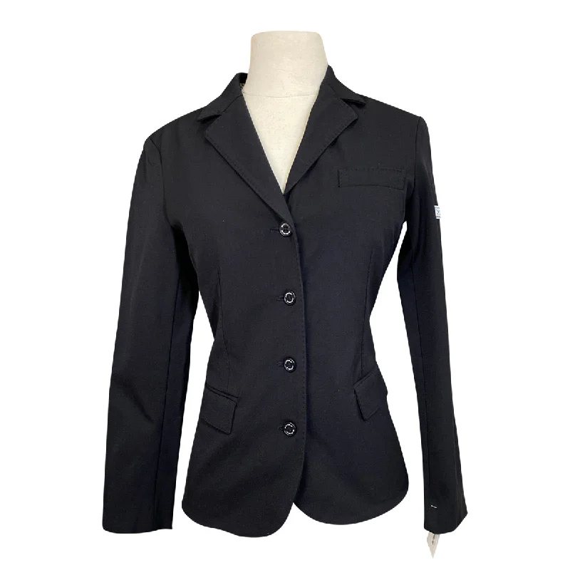 Animo Show Jacket in Black - Women's IT 44 (US 8) Welt Pockets Slit Pockets Flap Pockets