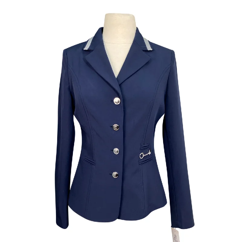 Esperado 'Parade' Show Jacket in Navy - Women's XS Rayon Fabric Velvet Fabric Corduroy Fabric Esperado 'Parade' Show Jacket in Navy - Women's XS Rayon Fabric Velvet Fabric Corduroy Fabric