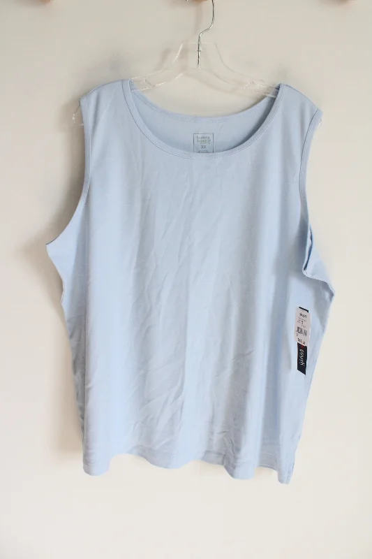 NEW Hasting & Smith Light Blue Tank | 3X scoop neck tank