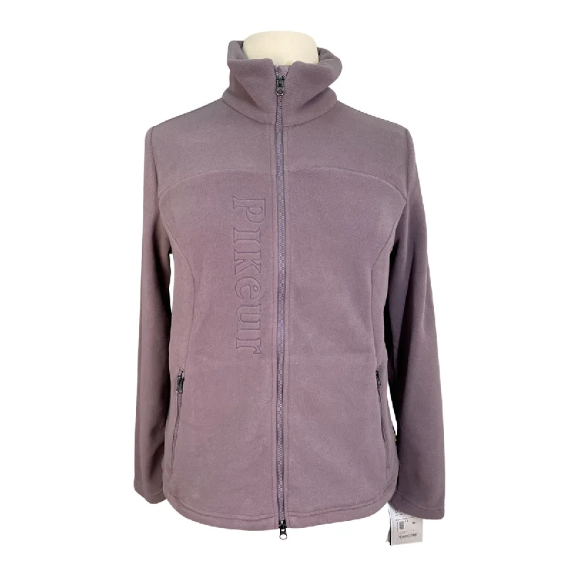 Pikeur 'Lola' Fleece Jacket in Purple Grey - Women's GE 46 (US XL) Chenille Fabric Brocade Fabric Lace Fabric Pikeur 'Lola' Fleece Jacket in Purple Grey - Women's GE 46 (US XL) Chenille Fabric Brocade Fabric Lace Fabric