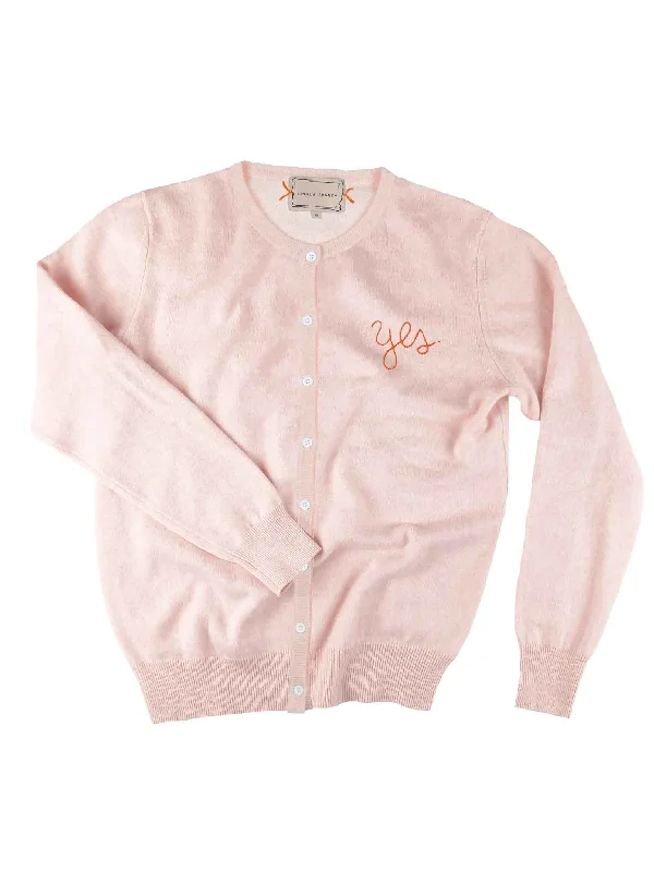 Yes Cardigan Spandex Blend Rayon Blend Denim Blend