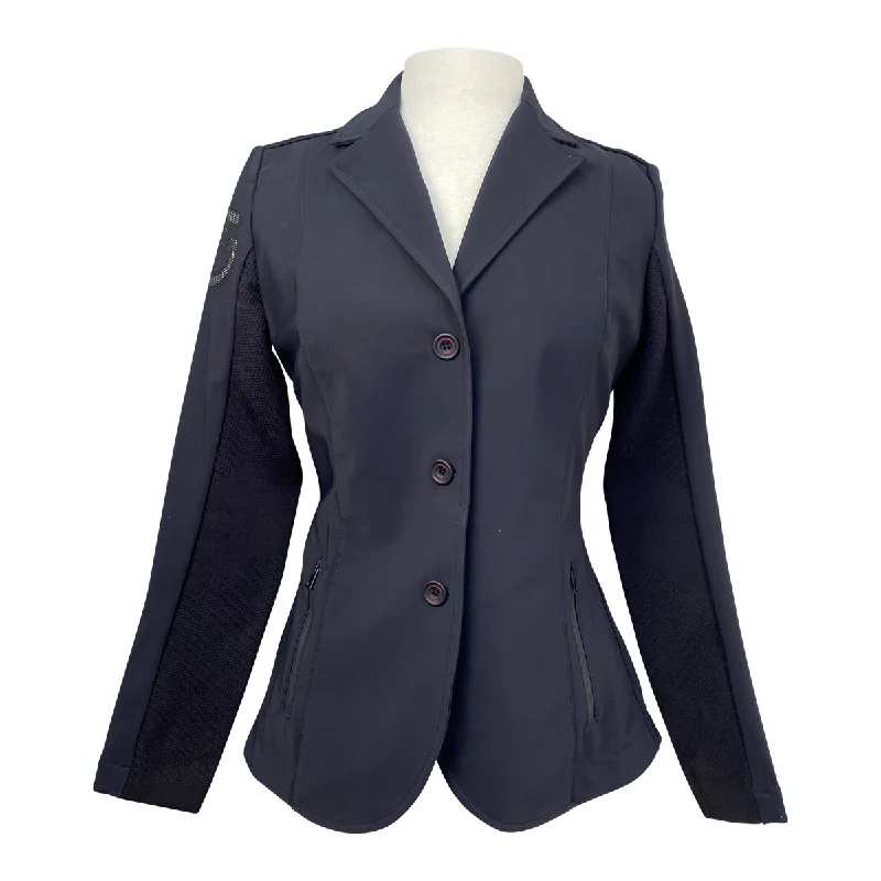 Cavalleria Toscana 'REVO Tech Knit' Competition Jacket in Black - Women's IT 44 (US 10) Cotton Jacket Linen Jacket Terry Jacket Cavalleria Toscana 'REVO Tech Knit' Competition Jacket in Black - Women's IT 44 (US 10) Cotton Jacket Linen Jacket Terry Jacket