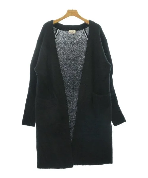 Acne Studios Cardigans Boat Neck Shawl Collar Notched Collar