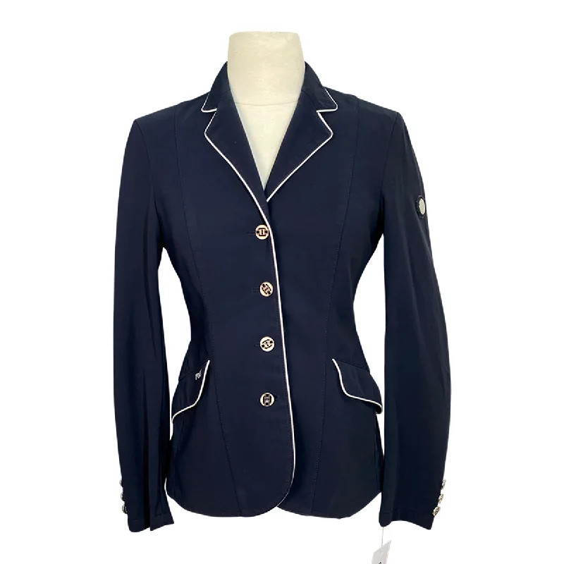 Pikeur 'Daisy' Competition Jacket in Navy - Women's EU 36 (US 4) Insulated Jacket Fitted Jacket Loose Jacket Pikeur 'Daisy' Competition Jacket in Navy - Women's EU 36 (US 4) Insulated Jacket Fitted Jacket Loose Jacket
