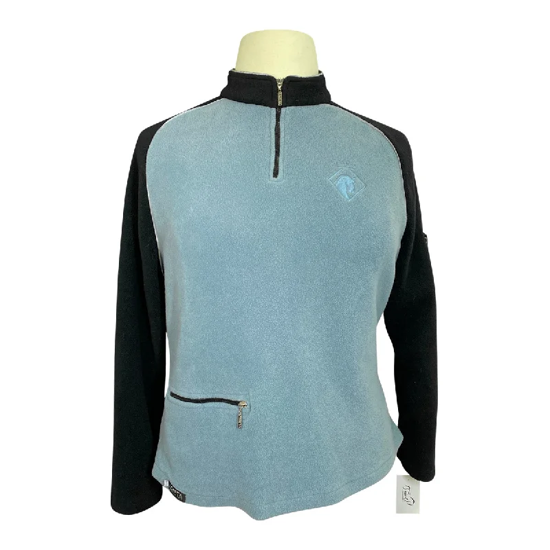 Arista Fleece Jacket in Cornflower/Black - Women's XL Stand-Up Collar Roll-Neck Collar Turtle Neck Arista Fleece Jacket in Cornflower/Black - Women's XL Stand-Up Collar Roll-Neck Collar Turtle Neck