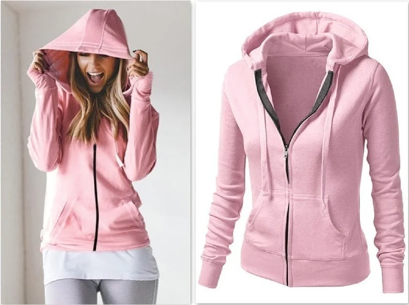 Women's Classic Hoodie Jacket Elasticated Jacket Padded Jacket Insulated Jacket