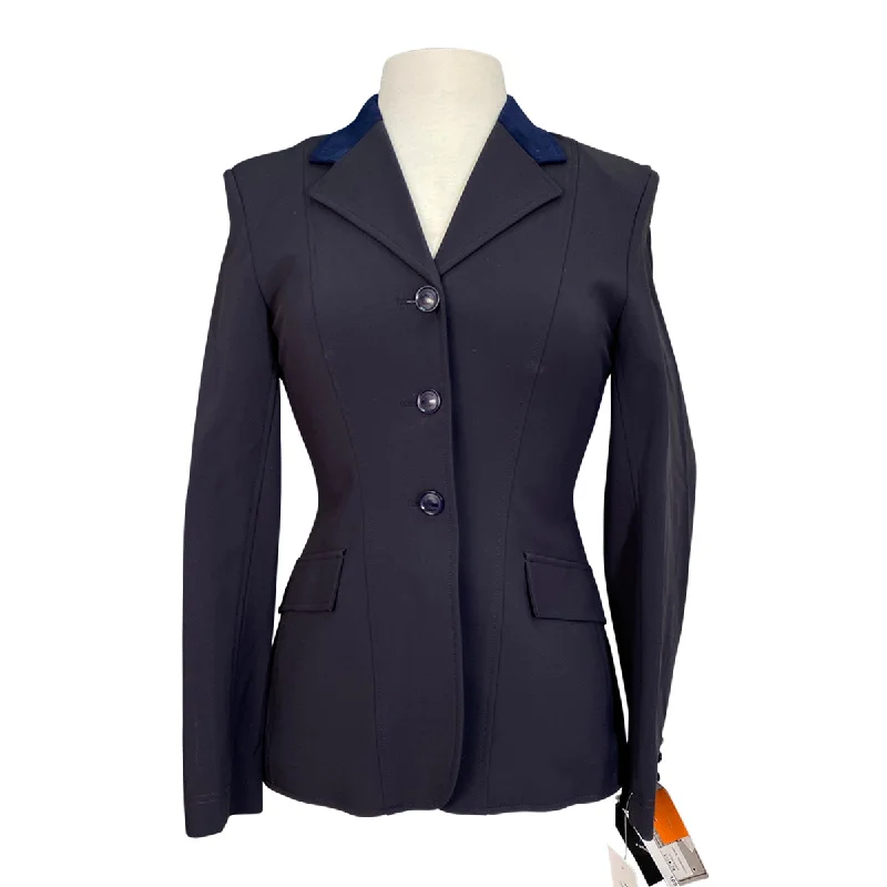 Grand Prix GP Softshell Class Sport Show Jacket in Navy - Women's 10S (US 4S) Oversized Jacket Tailored Jacket Straight Jacket Grand Prix GP Softshell Class Sport Show Jacket in Navy - Women's 10S (US 4S) Oversized Jacket Tailored Jacket Straight Jacket