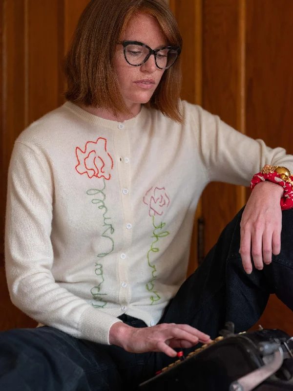 Stop and Smell the Roses Cardigan Soft Cozy Warm