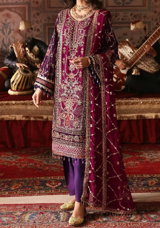 Emaan Adeel Ghazal Pakistani Luxury Chiffon Dress