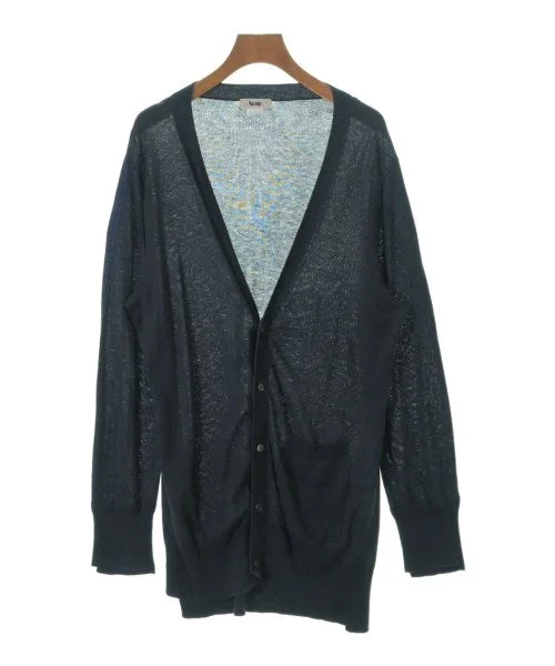 Acne Cardigans Collared Crew Neck Turtle Neck