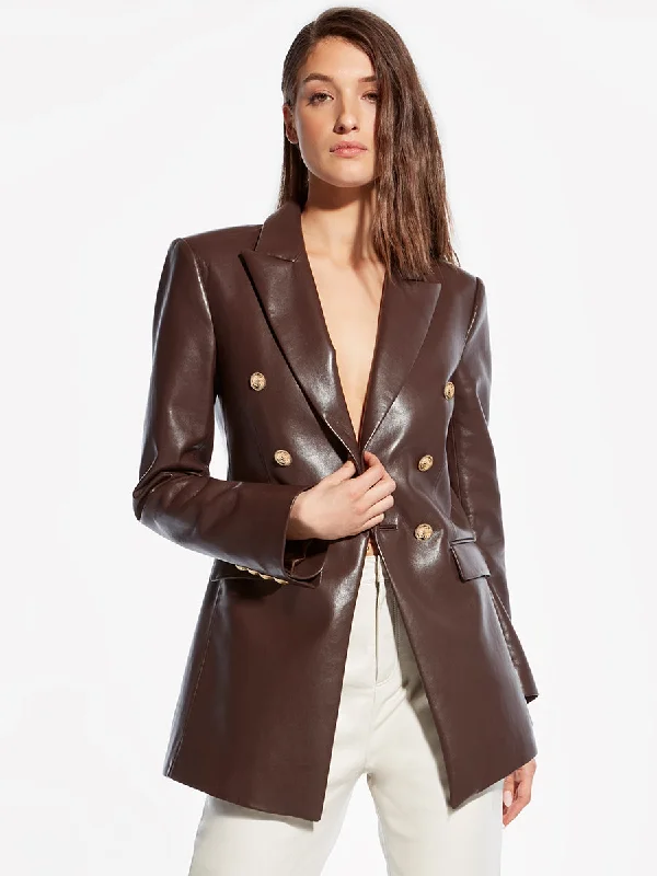 BECK RECYCLED LEATHER BLAZER